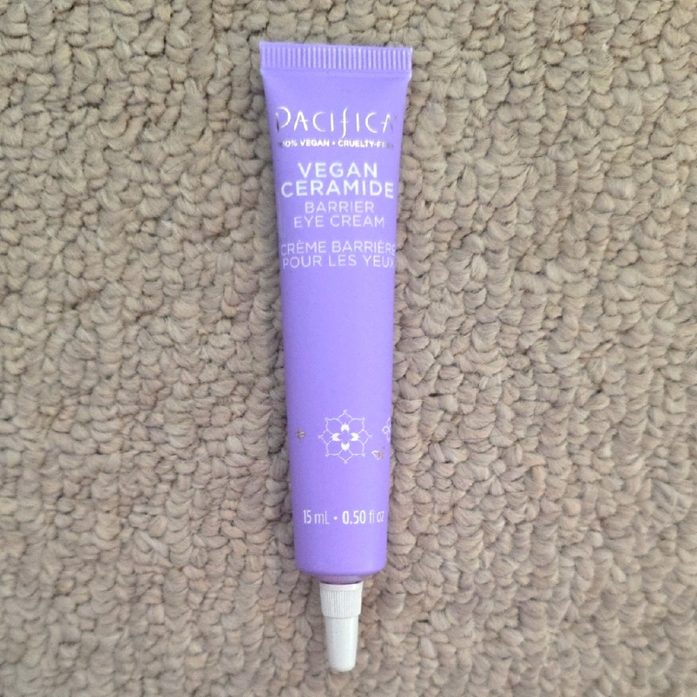 NEW Pacifica Vegan Ceramide Eye Cream in Lavender Tube 15ml